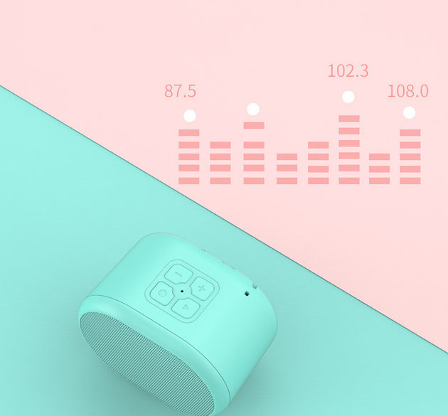 Mini Macaron Bluetooth Speaker Portable Music Speaker