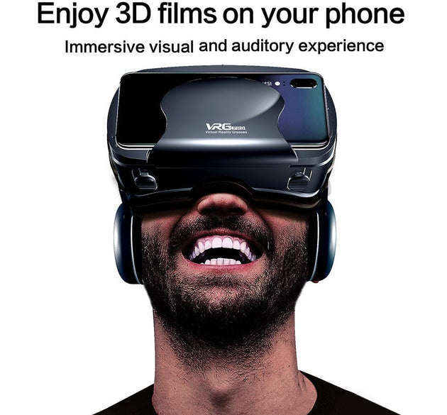VR Helmet 3D Glasses Virtual Reality Support 0-800 Myopia For Smartphone Smart Phone Headset