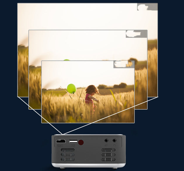 Mini Mini Projector Home Portable 1080P HD Small Projector