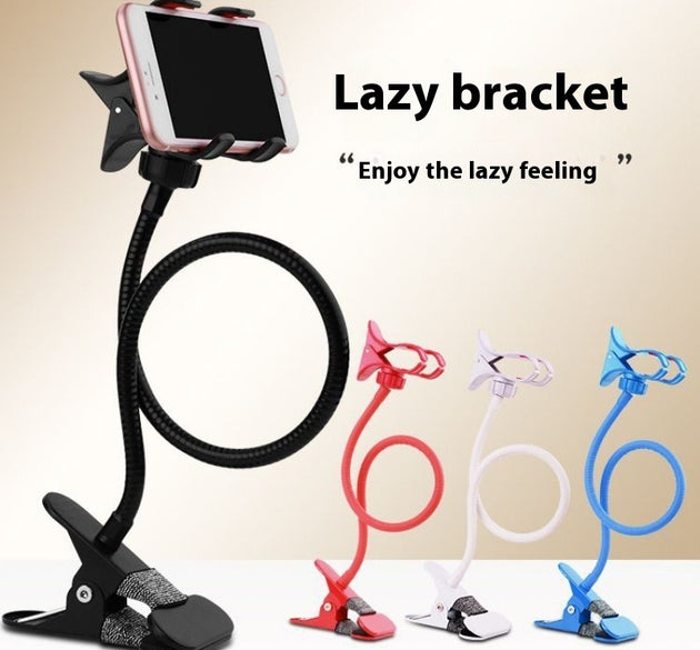 Metal Lazy Stand Gadget Bedside Mobile Phone Clip Watching Drama Rotary Multifunctional Universal Desktop