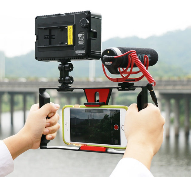 Compatible With Apple, Ulanzi Handheld Smartphone Video Rig Case For  Samsung,Phone Rig Stabilizer For Live Stream Youtube Filmmaking Vlogger