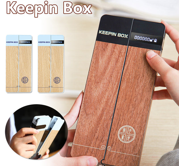 Self Discipline Phone Lock Portable Mobile Phone Lock Box Timer Smartphone Locking Case Safe Timed Lockbox Self-Discipline Keepin Box Limit Cell Phones Use